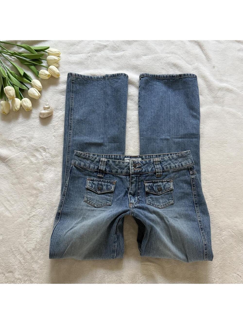 Old Navy low rise wide leg jeans